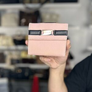 Bvlgari Pink and Black Women's wallet
